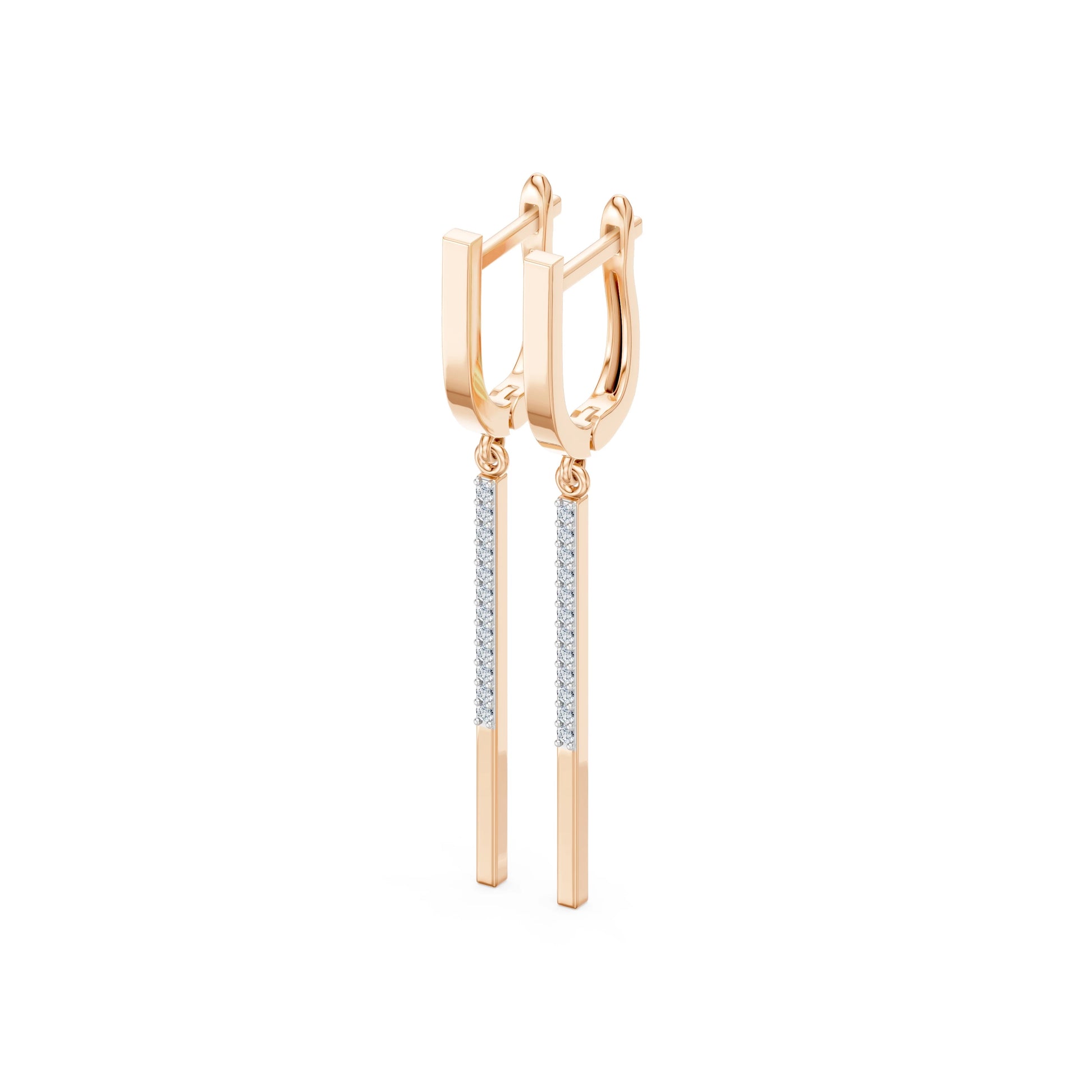 Minimalism Earring, 0.14 ct — 102-10129/6