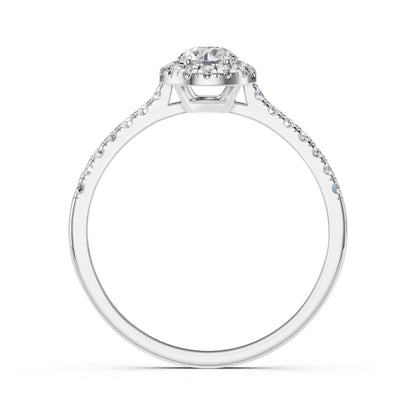 Solitaire Eternity Ring (Round), 0.35 ct — 101-10095(4.5)