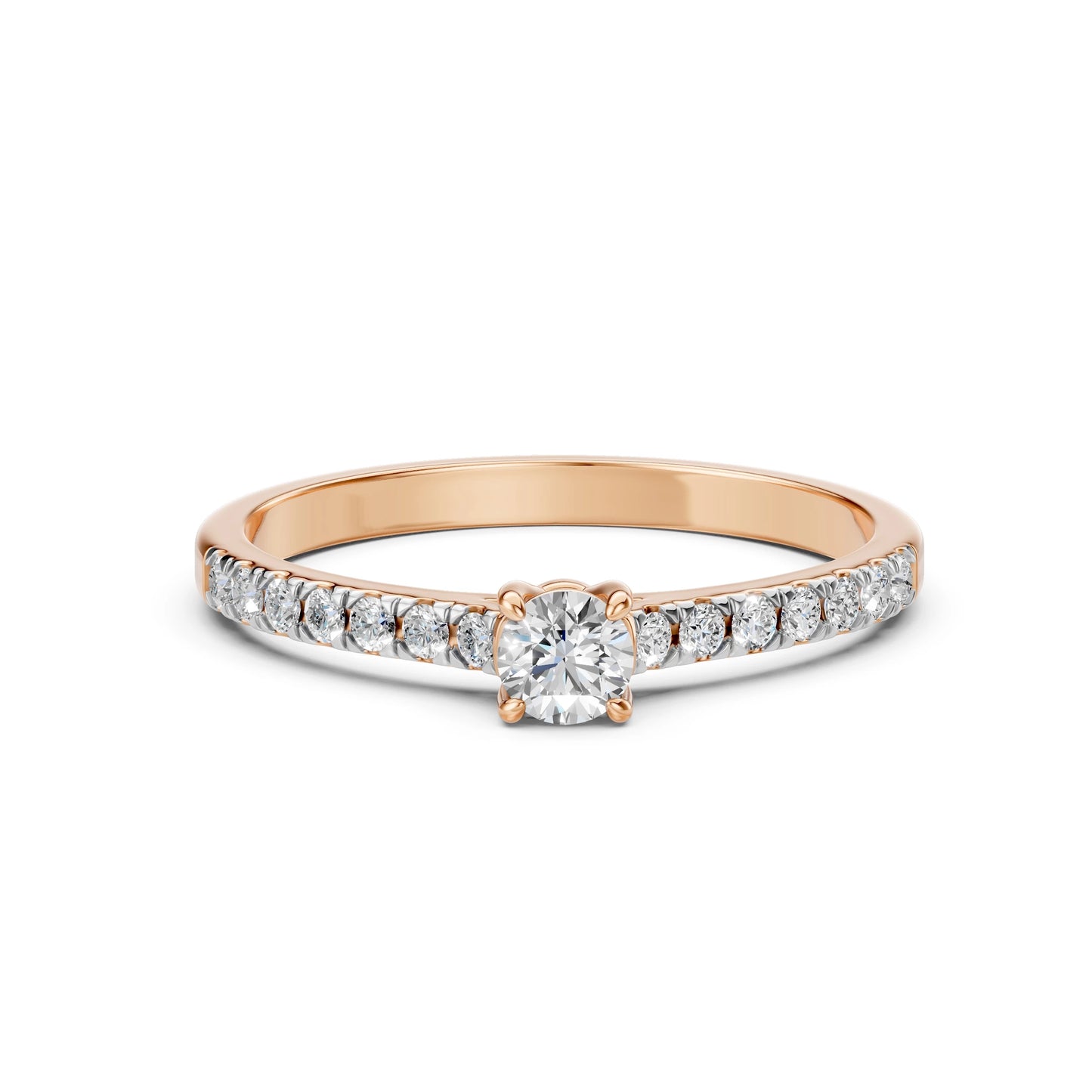 Solitaire Eternity Ring (Round), 0.3 ct — 101-10094(4.2)