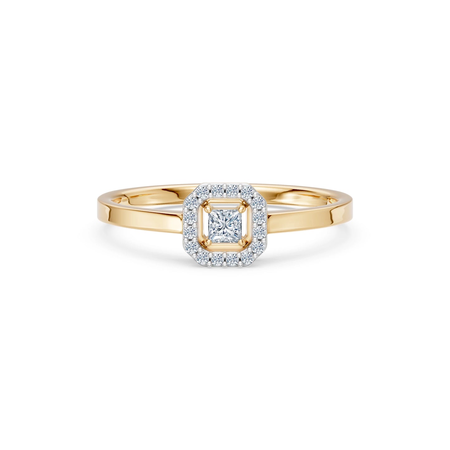Solitaire Eternity Ring, 0.17 ct — 101-10115(3.0)PR