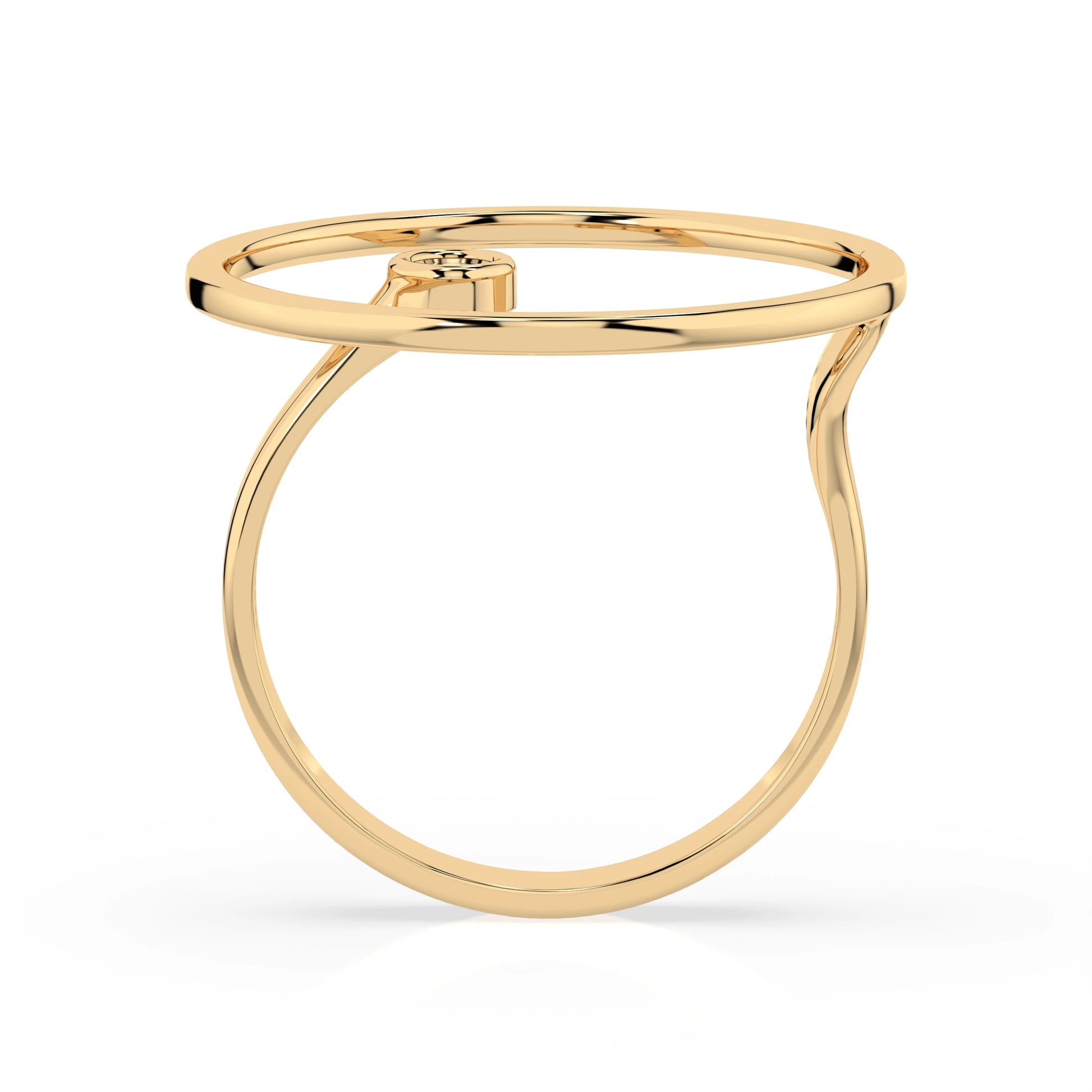 Minimalism Ring (Round), 0.03 ct — 101-10077
