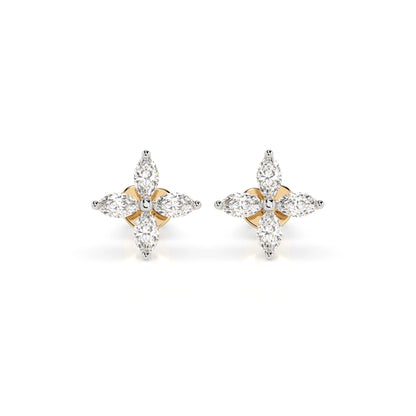 Illusion Earring (Marquise), 0.8 ct — 102-10193V1