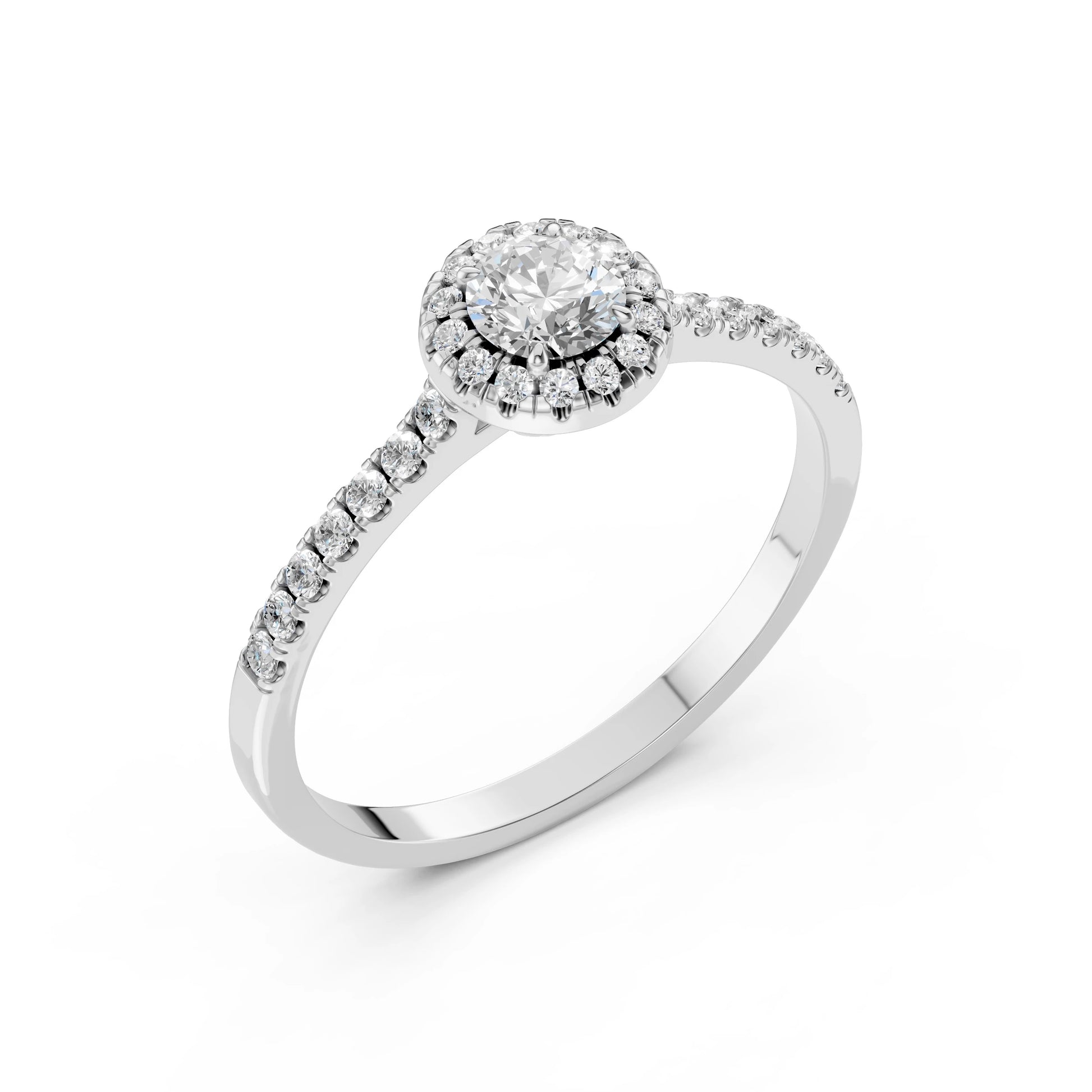 Solitaire Eternity Ring (Round), 0.35 ct — 101-10095(4.5)