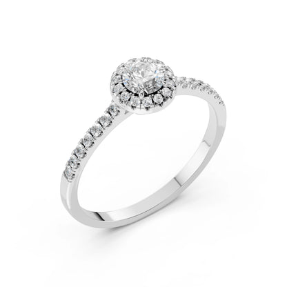 Solitaire Eternity Ring (Round), 0.35 ct — 101-10095(4.5)