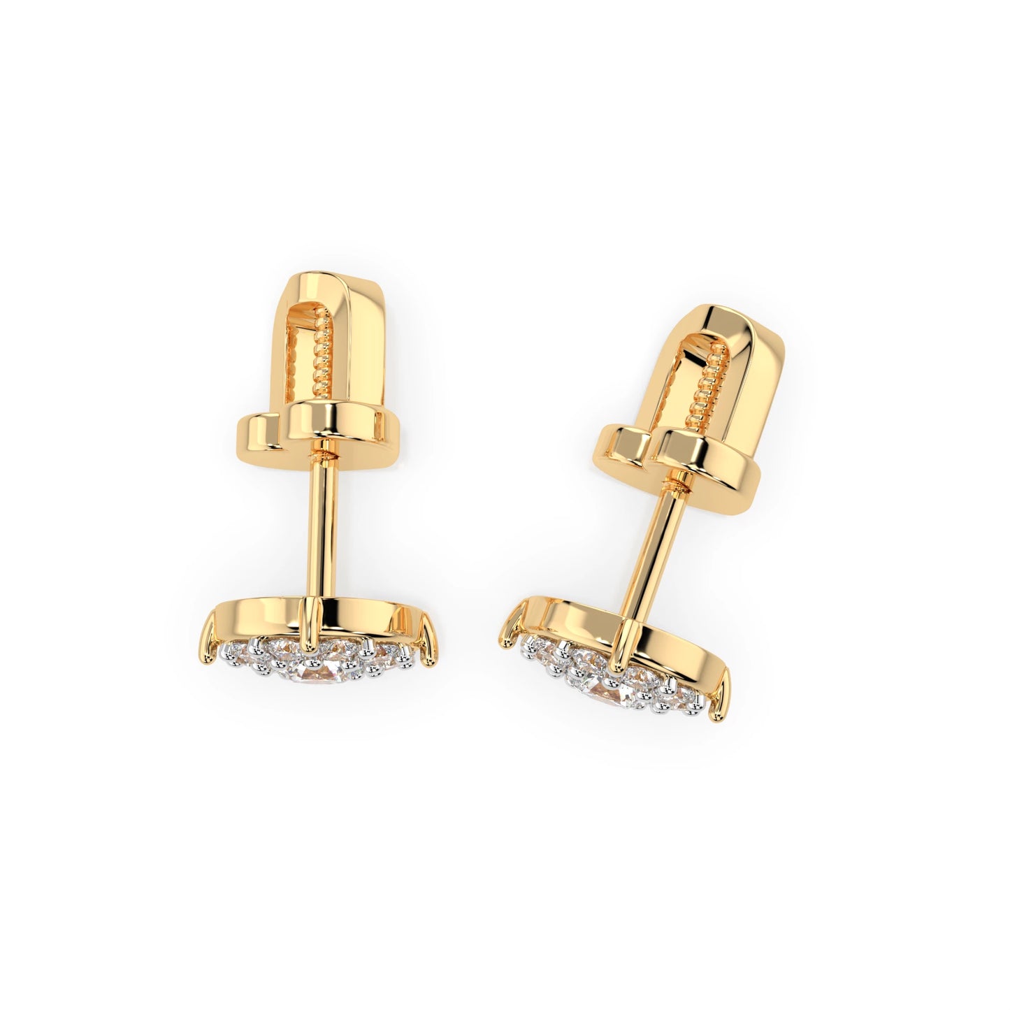 Solitaire Eternity Earring (Round), 0.12 ct — 102-10017(2.5)