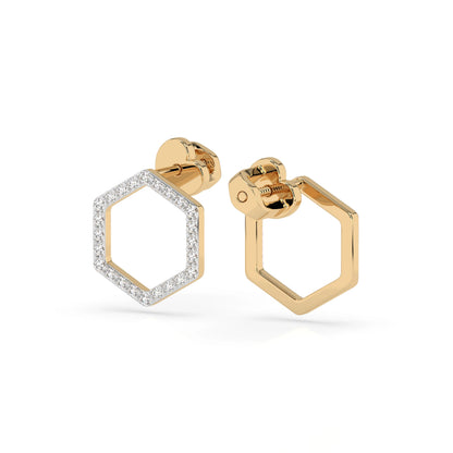 Minimalism Earring (Round), 0.29 ct — 102-10167