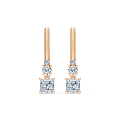 Solitaire Eternity Earring, 0.8 ct — 102-10143(0.40)PR