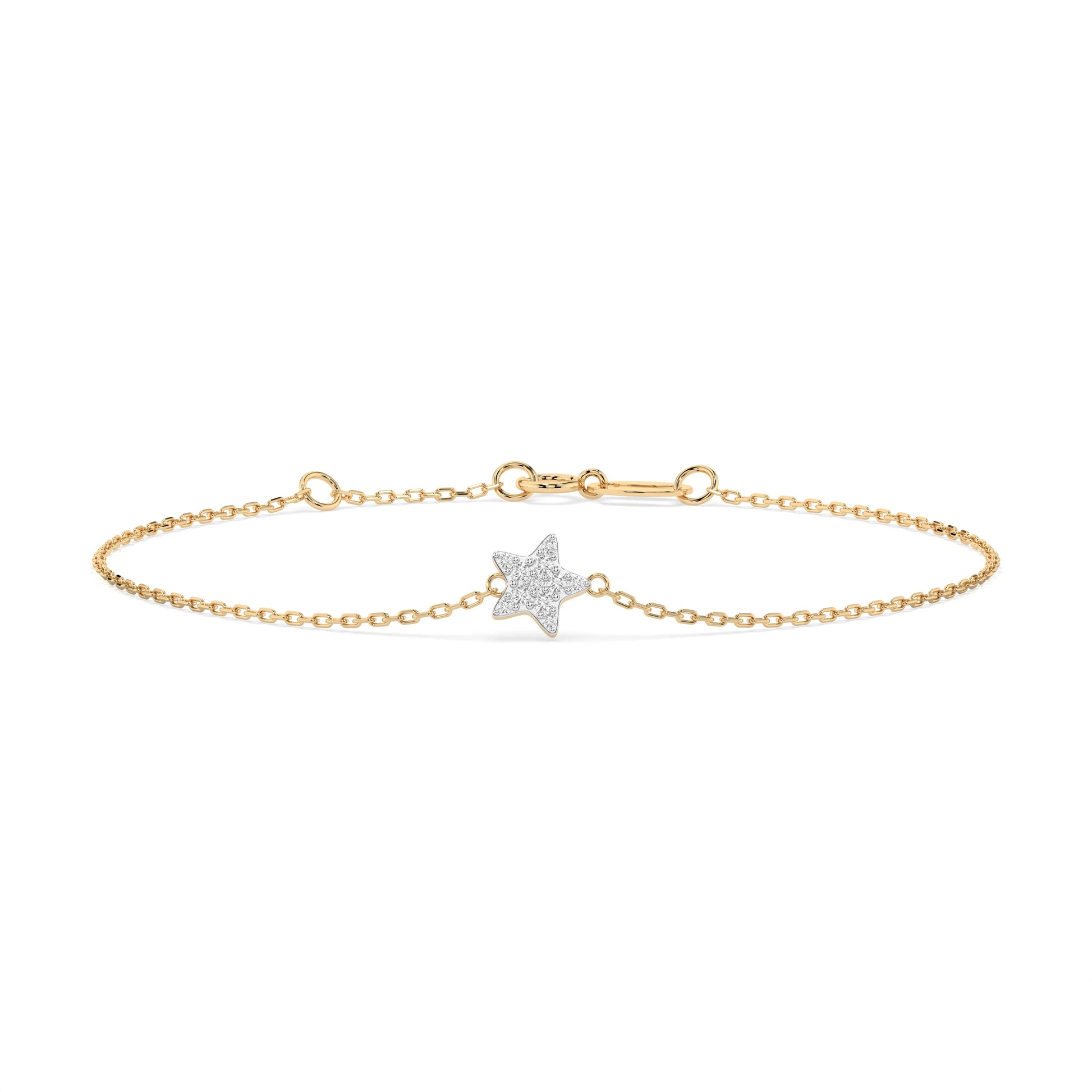 Minimalism Bracelet (Round), 0.03 ct — 105-10013