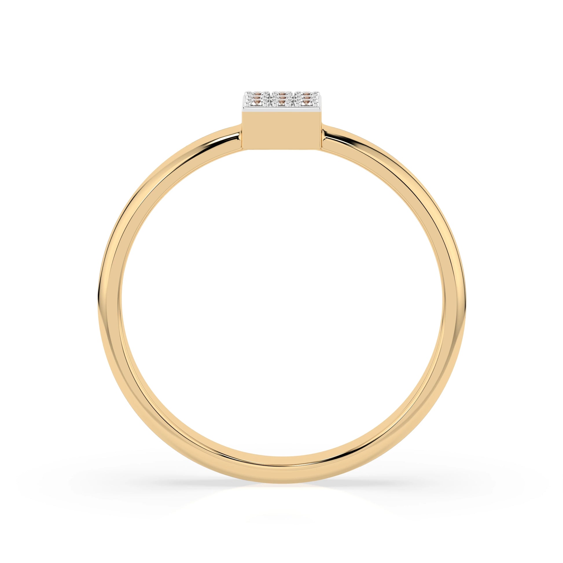 Illusion Ring (Round), 0.05 ct — 101-10063