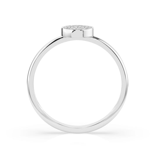 Illusion Ring (Round), 0.07 ct — 101-10075