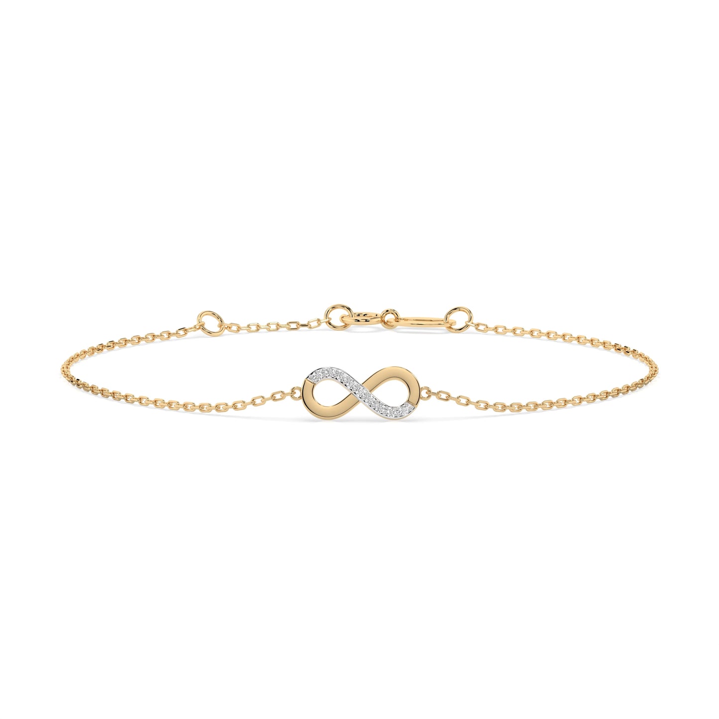 Minimalism Bracelet (Round), 0.05 ct — 105-10009