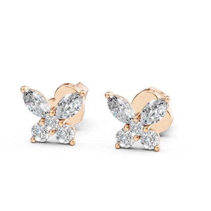 Illusion Earring (Marquise), 0.4 ct — 102-10192