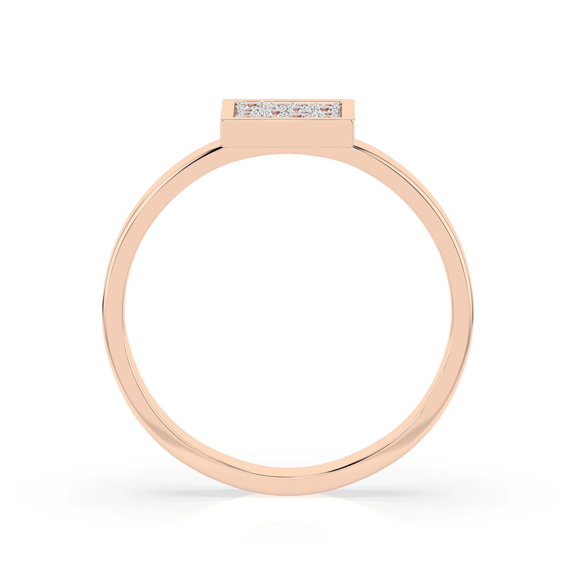 Illusion Ring (Round), 0.07 ct — 101-10059