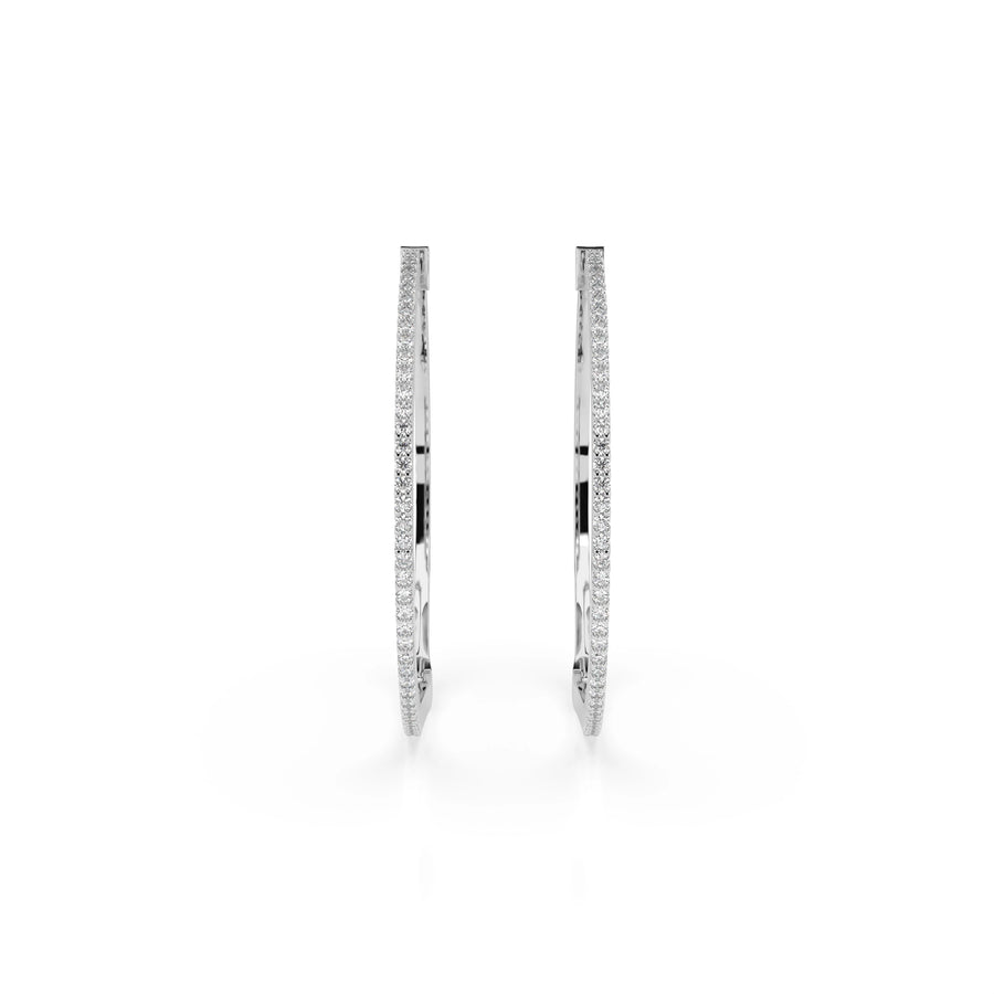 Eternity Earring (Round), 0.38 ct — 102-10051