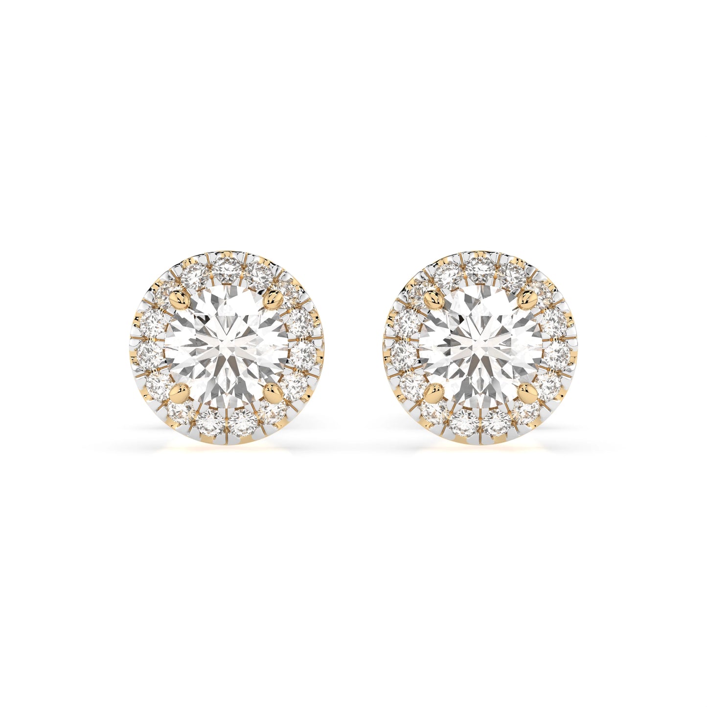 Solitaire Eternity Earring (Round), 0.4 ct — 102-10095(3.7)
