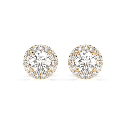 Solitaire Eternity Earring (Round), 0.4 ct — 102-10095(3.7)