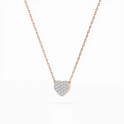 Illusion Necklace (Round), 0.09 ct — 104-10059