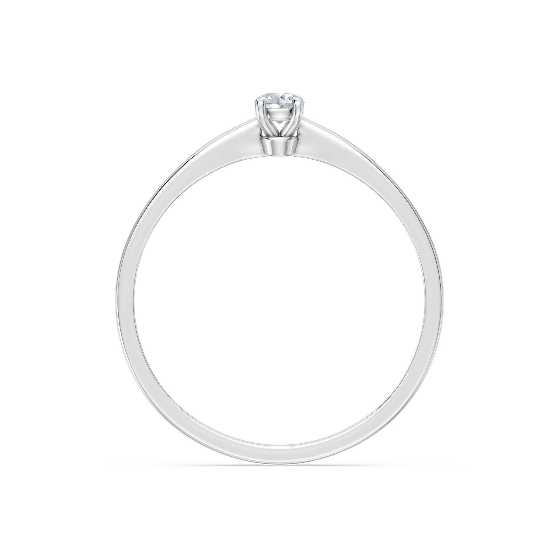 Solitaire Ring, 0.1 ct — 101-10116(3.0)