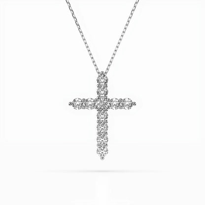 Minimalism Necklace (Round), 1.1 ct — 104-10039(3.0)